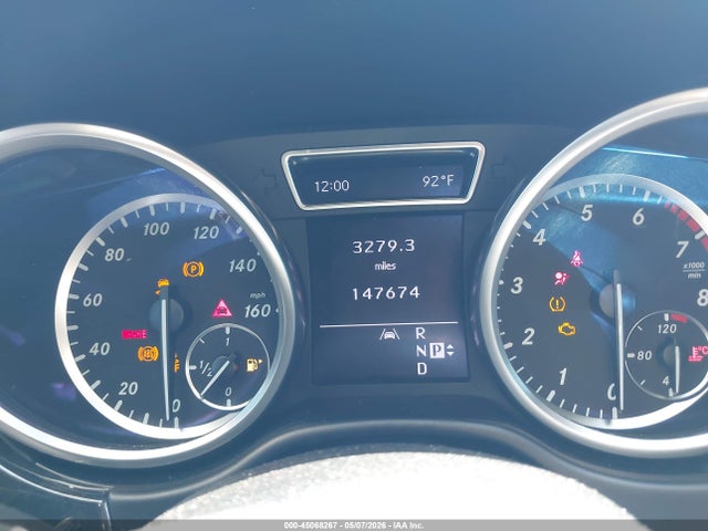 Продажа на аукционе авто 2012 Mercedes-benz Ml 350 4matic, vin: 4JGDA5HB3CA034283, номер лота: 45068267