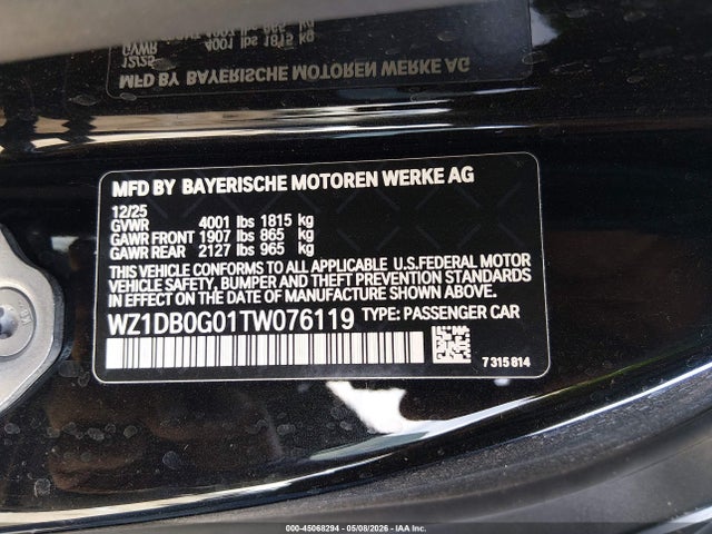 Toyota Gr Supra 3.0 Premium 2026 WZ1DB0G01TW076119 Image 9