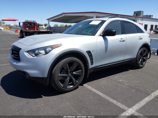 45068323 :رقم المزاد ، JN8CS1MW2FM483833 vin ، 2015 Infiniti Qx70 مزاد بيع