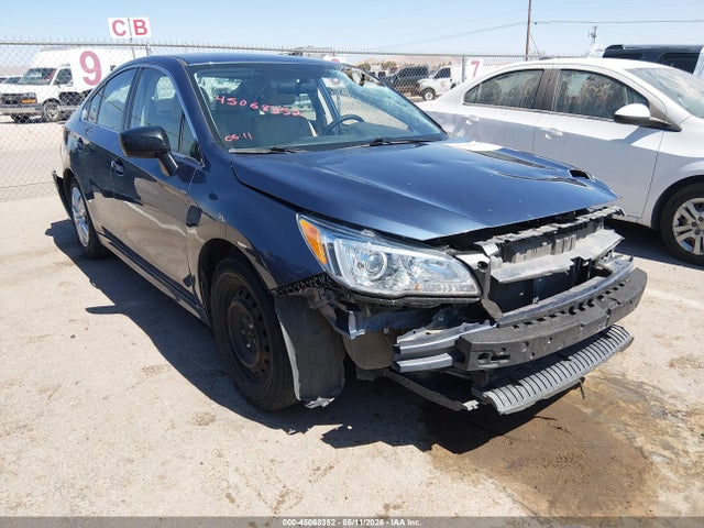 2017 Subaru Legacy 2.5i მანქანა იყიდება აუქციონზე, vin: 4S3BNAA68H3031333, აუქციონის ნომერი: 45068352
