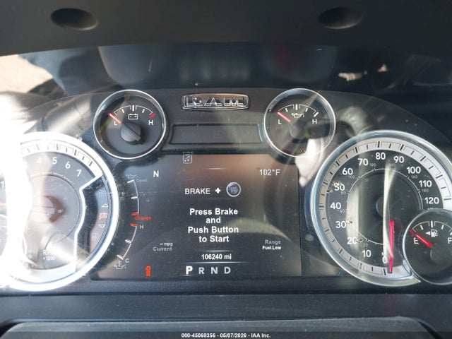 Продаж на аукціоні авто 2017 Ram 1500 Night  4x4 5'7 Box, vin: 1C6RR7MT4HS851042, номер лоту: 45068356