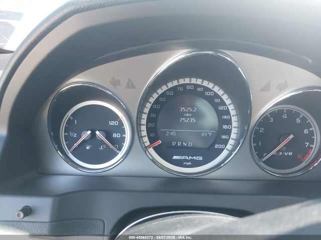 45068372 :رقم المزاد ، WDDGF77X09F304616 vin ، 2009 Mercedes-benz C 63 Amg مزاد بيع