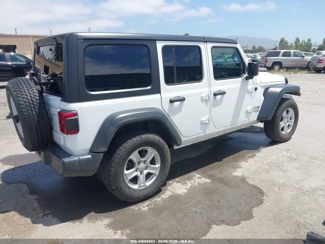 1C4HJXDG2MW523703 Jeep Wrangler Unlimited Sport S 4x4