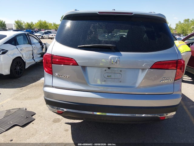 2016 Honda Pilot Elite მანქანა იყიდება აუქციონზე, vin: 5FNYF6H02GB118295, აუქციონის ნომერი: 45068452