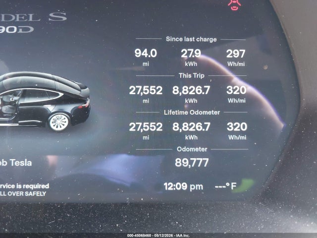 Aukcja sprzedaży 2017 Tesla Model S 100d/60d/75d/90d/p100d, vin: 5YJSA1E27HF183612, numer aukcji: 45068460
