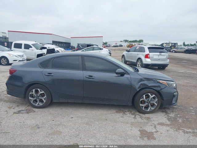 2019 Kia Forte Lxs მანქანა იყიდება აუქციონზე, vin: 3KPF24AD8KE059403, აუქციონის ნომერი: 45068482