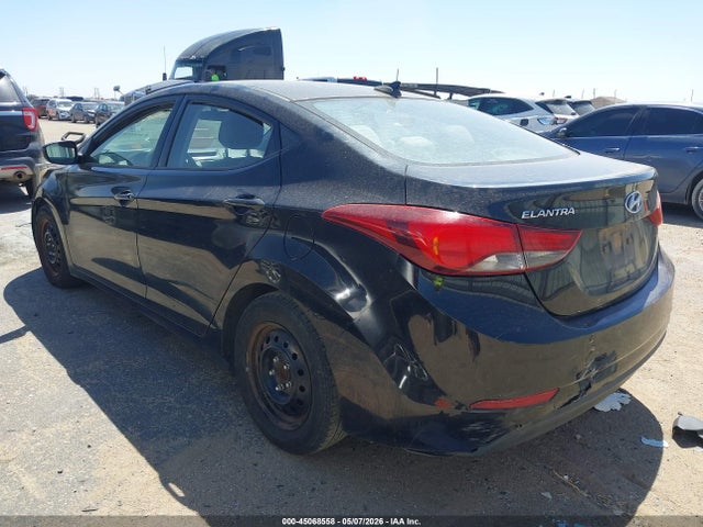 45068558 :رقم المزاد ، 5NPDH4AE7GH711672 vin ، 2016 Hyundai Elantra Se مزاد بيع