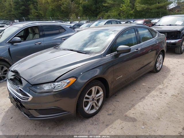 2018 Ford Fusion Hybrid Se მანქანა იყიდება აუქციონზე, vin: 3FA6P0LUXJR235436, აუქციონის ნომერი: 45068568