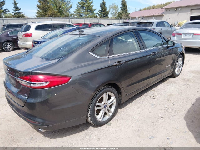 2018 Ford Fusion Hybrid Se მანქანა იყიდება აუქციონზე, vin: 3FA6P0LUXJR235436, აუქციონის ნომერი: 45068568
