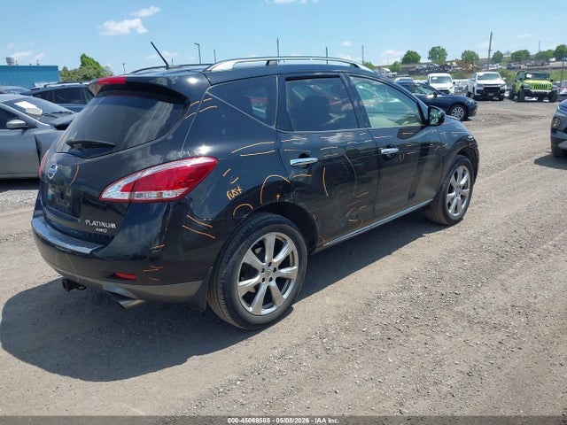 Продажа на аукционе авто 2012 Nissan Murano Le, vin: JN8AZ1MW0CW202440, номер лота: 45068585