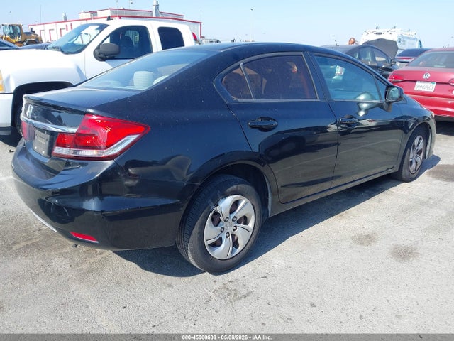 Aukcja sprzedaży 2013 Honda Civic Lx, vin: 19XFB2F58DE273395, numer aukcji: 45068639