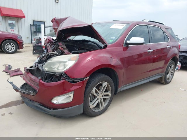 45068640 :رقم المزاد ، 2GNALDEK4G1124565 vin ، 2016 Chevrolet Equinox Ltz مزاد بيع