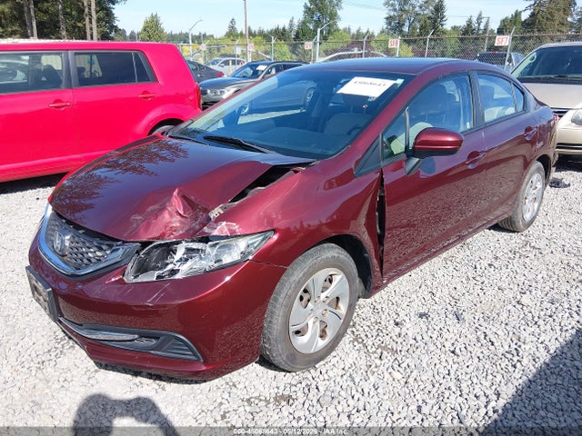 Honda Civic Lx 2015 2HGFB2F5XFH539427 Image 2