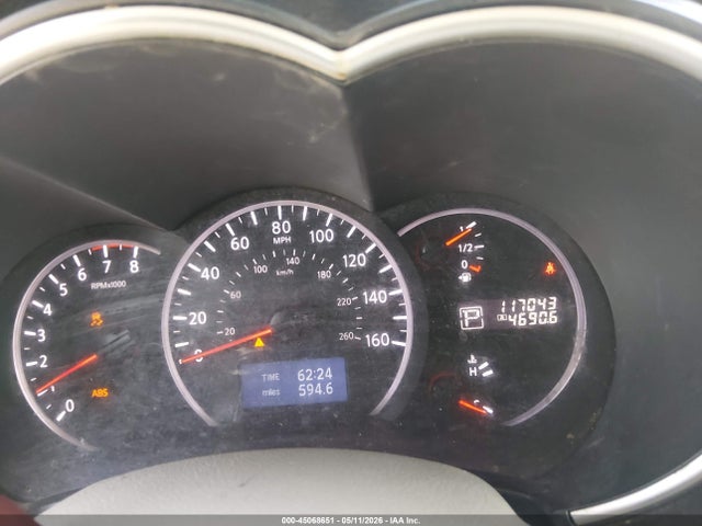 2011 Nissan Quest Sl მანქანა იყიდება აუქციონზე, vin: JN8AE2KP5B9006035, აუქციონის ნომერი: 45068651
