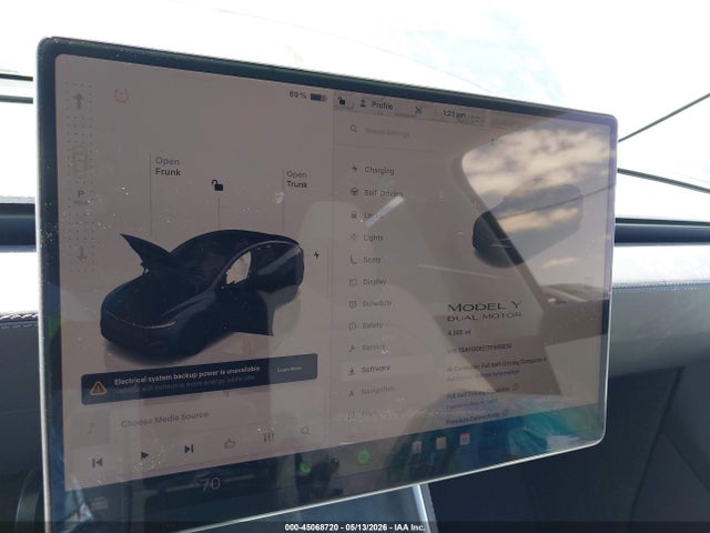 Продажа на аукционе авто 2026 Tesla Model Y, vin: 7SAYGDEE1TF568874, номер лота: 45068720