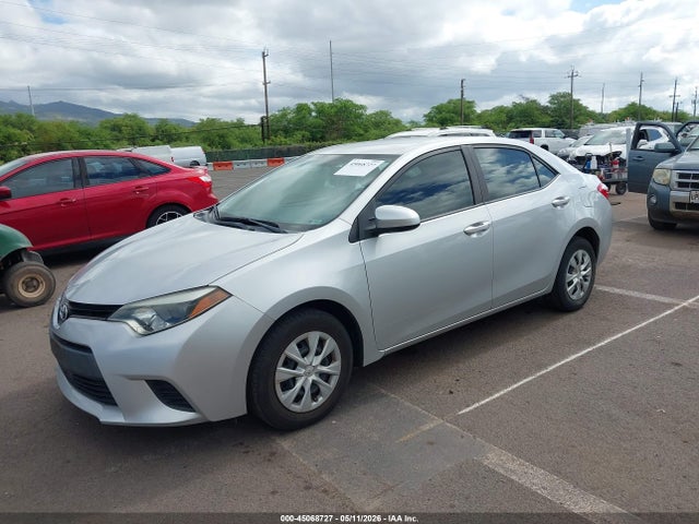 2014 Toyota Corolla L მანქანა იყიდება აუქციონზე, vin: 5YFBURHE9EP062219, აუქციონის ნომერი: 45068727