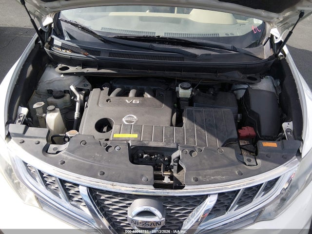 Продажа на аукционе авто 2012 Nissan Murano Le, vin: JN8AZ1MW2CW220101, номер лота: 45068751