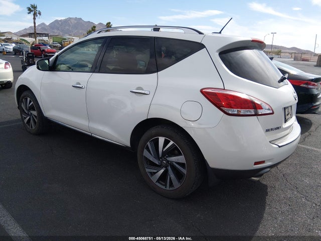 Продажа на аукционе авто 2012 Nissan Murano Le, vin: JN8AZ1MW2CW220101, номер лота: 45068751
