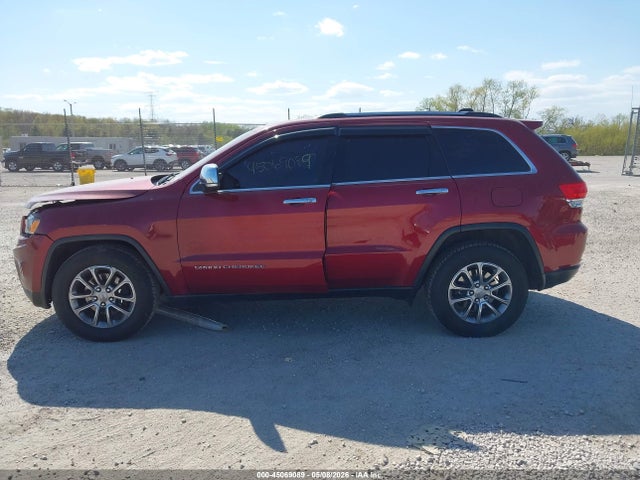 Продажа на аукционе авто 2015 Jeep Grand Cherokee Limited, vin: 1C4RJFBG7FC186175, номер лота: 45069089