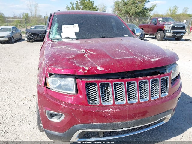 Продажа на аукционе авто 2015 Jeep Grand Cherokee Limited, vin: 1C4RJFBG7FC186175, номер лота: 45069089