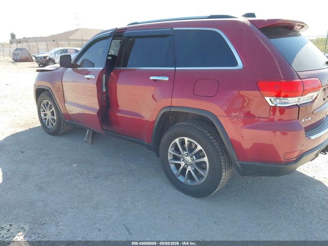 Продажа на аукционе авто 2015 Jeep Grand Cherokee Limited, vin: 1C4RJFBG7FC186175, номер лота: 45069089