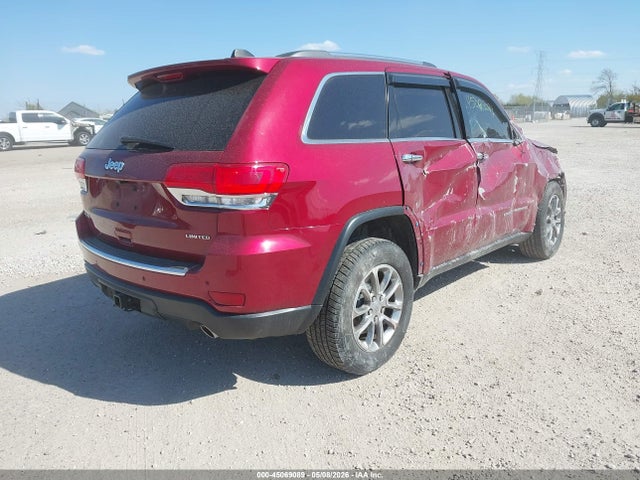Продажа на аукционе авто 2015 Jeep Grand Cherokee Limited, vin: 1C4RJFBG7FC186175, номер лота: 45069089
