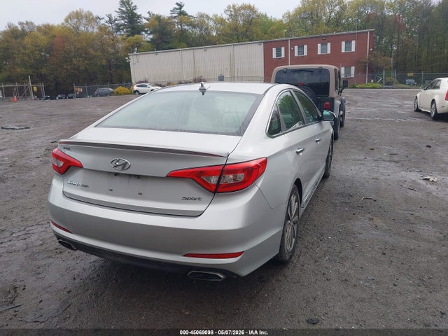 45069098 :رقم المزاد ، 5NPE34AF6FH258025 vin ، 2015 Hyundai Sonata Sport مزاد بيع
