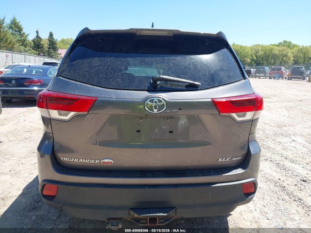 Продажа на аукционе авто 2018 Toyota Highlander Xle, vin: 5TDJZRFH6JS523758, номер лота: 45069366