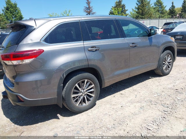 Продажа на аукционе авто 2018 Toyota Highlander Xle, vin: 5TDJZRFH6JS523758, номер лота: 45069366