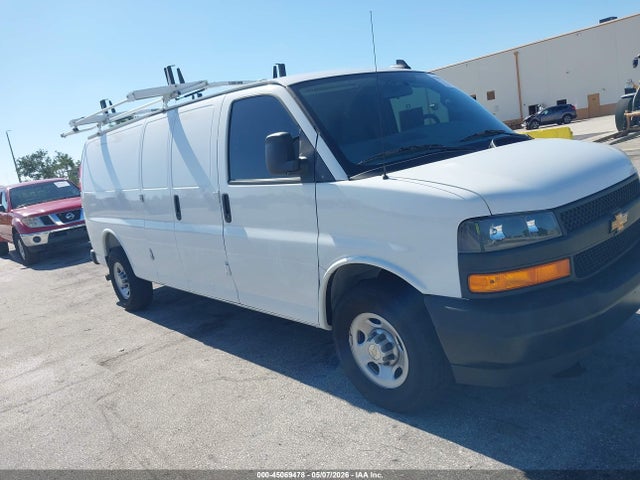 2025 Chevrolet Express Cargo Rwd 2500 Extended Wheelbase Wt მანქანა იყიდება აუქციონზე, vin: 1GCWGBF74S1131418, აუქციონის ნომერი: 45069478