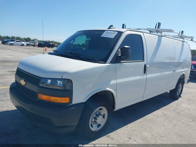 2025 Chevrolet Express Cargo Rwd 2500 Extended Wheelbase Wt მანქანა იყიდება აუქციონზე, vin: 1GCWGBF74S1131418, აუქციონის ნომერი: 45069478