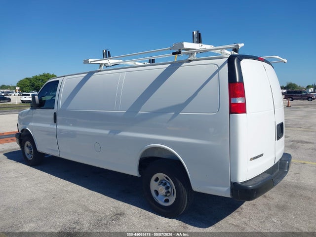 2025 Chevrolet Express Cargo Rwd 2500 Extended Wheelbase Wt მანქანა იყიდება აუქციონზე, vin: 1GCWGBF74S1131418, აუქციონის ნომერი: 45069478