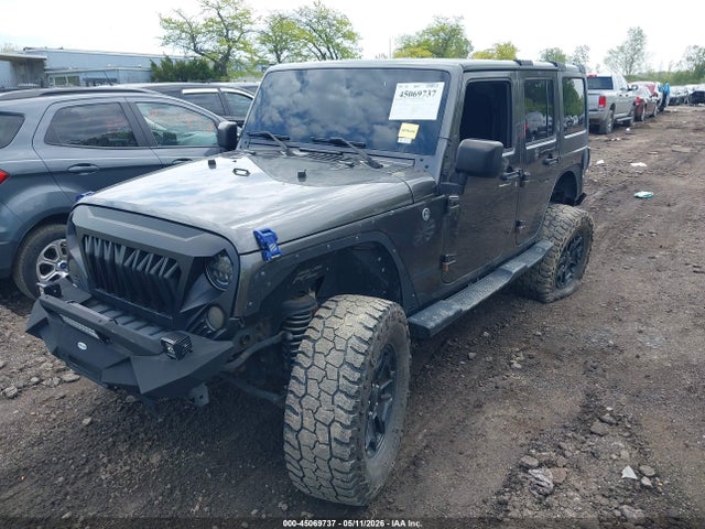 45069737 :رقم المزاد ، 1C4BJWDG4GL206026 vin ، 2016 Jeep Wrangler Unlimited Willys Wheeler مزاد بيع