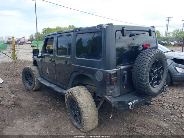 45069737 :رقم المزاد ، 1C4BJWDG4GL206026 vin ، 2016 Jeep Wrangler Unlimited Willys Wheeler مزاد بيع