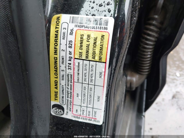 2013 Ford C-max Hybrid Se მანქანა იყიდება აუქციონზე, vin: 1FADP5AU1DL518186, აუქციონის ნომერი: 45069755