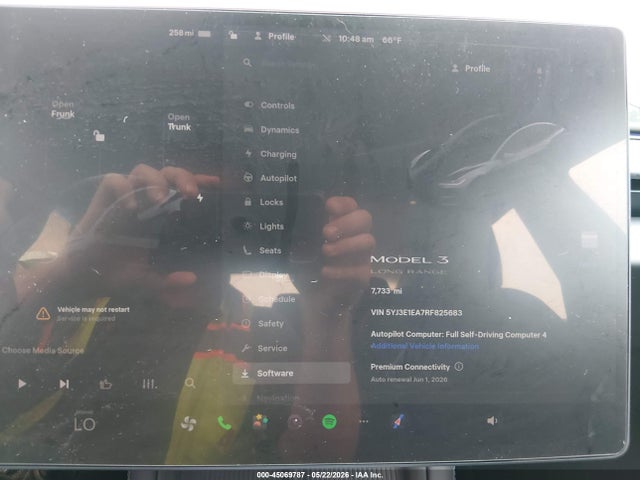 Продажа на аукционе авто 2024 Tesla Model 3 Long Range Dual Motor All-wheel Drive/rear-wheel Drive, vin: 5YJ3E1EA7RF825683, номер лота: 45069787