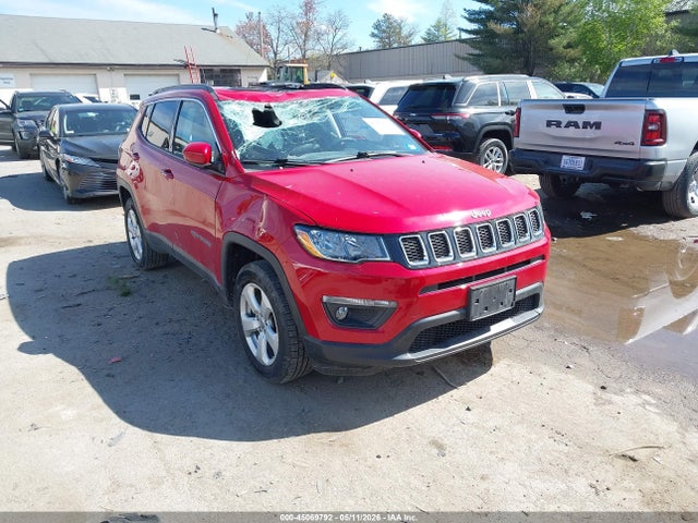 Продаж на аукціоні авто 2018 Jeep Compass Latitude 4x4, vin: 3C4NJDBB3JT435642, номер лоту: 45069792