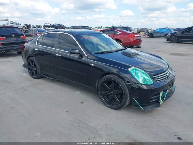 2003 Infiniti G35 Luxury Leather მანქანა იყიდება აუქციონზე, vin: JNKCV51E43M331097, აუქციონის ნომერი: 45069794
