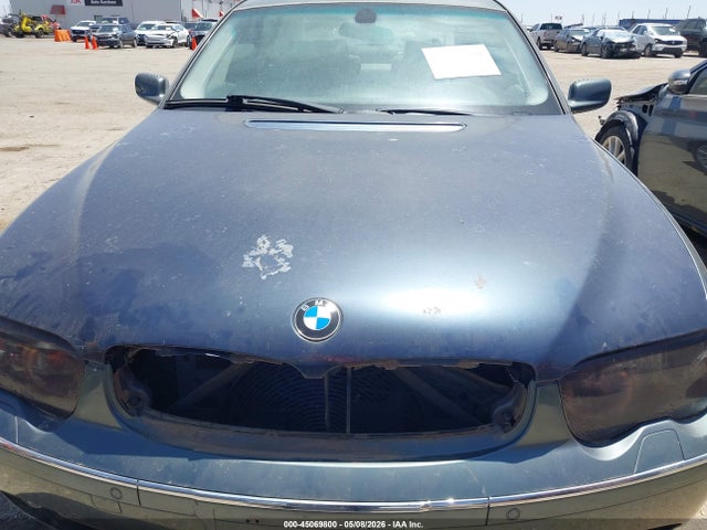 2003 Bmw 745li მანქანა იყიდება აუქციონზე, vin: WBAGN63473DR16086, აუქციონის ნომერი: 45069800