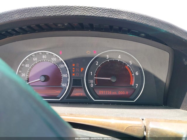 2003 Bmw 745li მანქანა იყიდება აუქციონზე, vin: WBAGN63473DR16086, აუქციონის ნომერი: 45069800