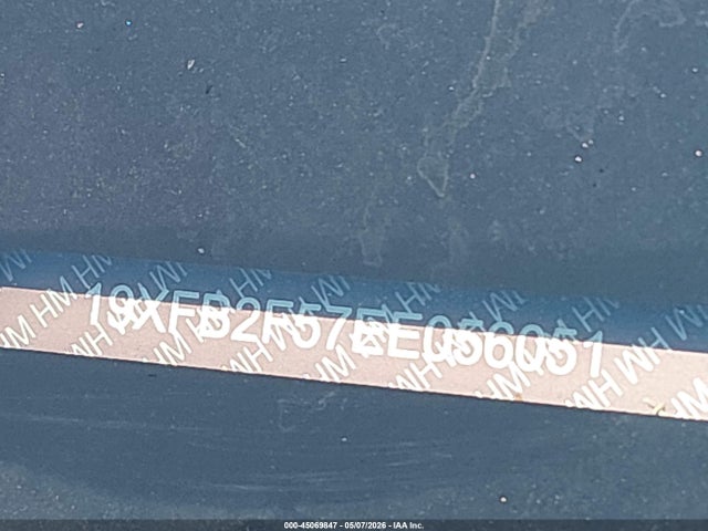 Aukcja sprzedaży 2014 Honda Civic Lx, vin: 19XFB2F57EE056051, numer aukcji: 45069847