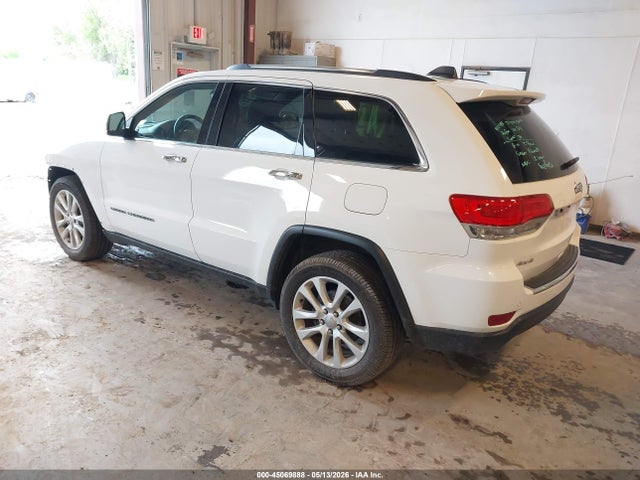 2017 Jeep Grand Cherokee Limited 4x4 მანქანა იყიდება აუქციონზე, vin: 1C4RJFBG4HC684093, აუქციონის ნომერი: 45069888