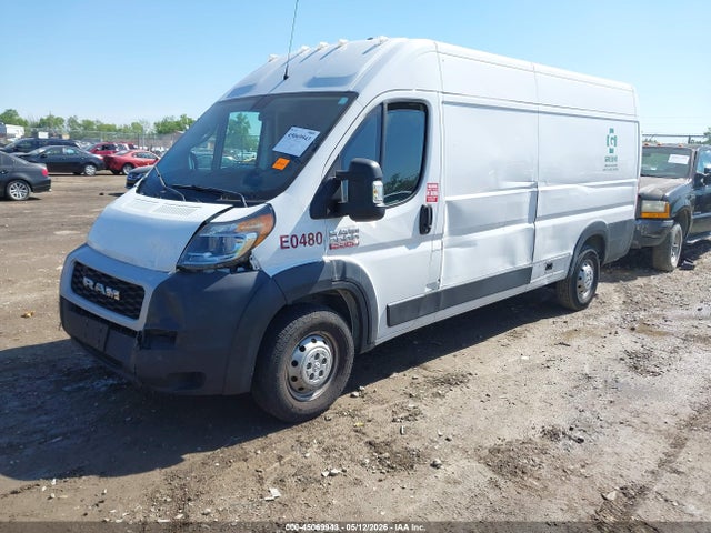 Продаж на аукціоні авто 2021 Ram Promaster 3500 Cargo Van High Roof 159 Wb Ext, vin: 3C6FRVJG3ME504622, номер лоту: 45069943
