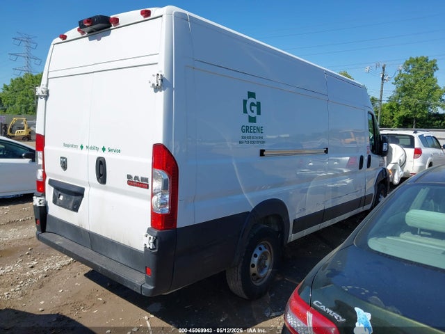 Продаж на аукціоні авто 2021 Ram Promaster 3500 Cargo Van High Roof 159 Wb Ext, vin: 3C6FRVJG3ME504622, номер лоту: 45069943