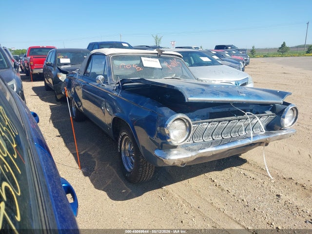 45069944 :رقم المزاد ، 7332639858 vin ، 1963 Dodge Dart مزاد بيع
