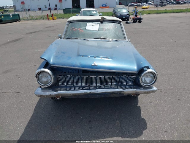 45069944 :رقم المزاد ، 7332639858 vin ، 1963 Dodge Dart مزاد بيع