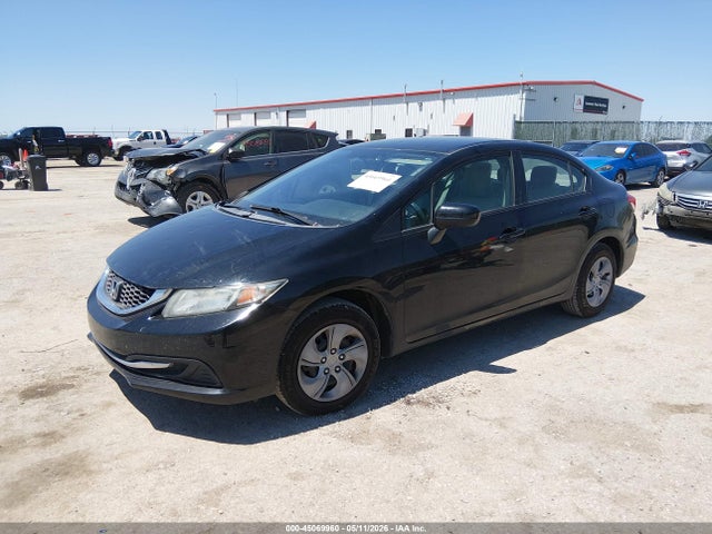 Honda Civic Lx 2015 19XFB2F56FE086594 Image 2