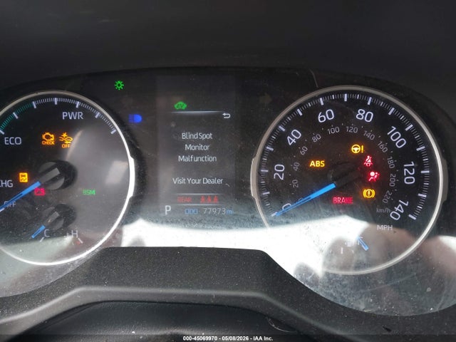 45069970 :رقم المزاد ، 2T3MWRFV0NW131469 vin ، 2022 Toyota Rav4 Hybrid Le مزاد بيع