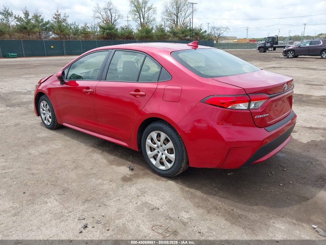 Продаж на аукціоні авто 2021 Toyota Corolla Le, vin: JTDEPMAE8MJ117716, номер лоту: 45069981