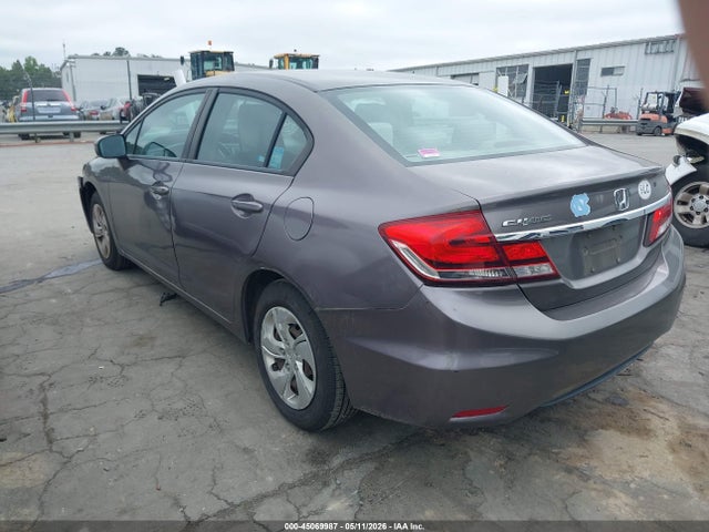 Aukcja sprzedaży 2014 Honda Civic Lx, vin: 19XFB2F51EE211628, numer aukcji: 45069987